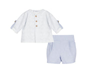 Completo bermuda e camicia per bambino Calamaro