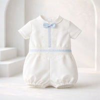 Completo per bambino Ponto por Ponto sartoriale con camicia e papillon