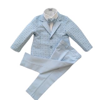 Completo sartoriale pantalone, giacca e papillon